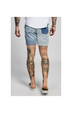 SikSilk Relaxed Fit Denim Shorts - Blue & White -Style Zone Shop 1549365100 22288400 eaebd12b 242c 4f82 9de6 b6c64defe909