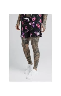 SikSilk Standard Swim Shorts – Black