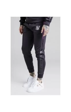 SikSilk Cuffed Cropped Fade Panel Runner Pants – Nine Iron