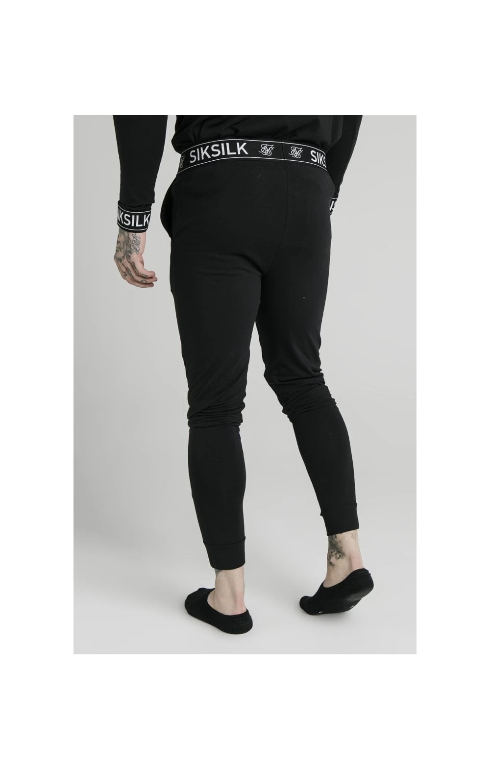 SikSilk Lounge Pants – Black 4 SikSilk Lounge Pants – Black - Image 2