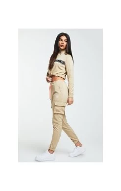 SikSilk Tape Funnel Crop Sweat – Stone & Coral -Style Zone Shop 1579706523 90399700 e86e46bb 5788 4071 9956 0e5888e484e9