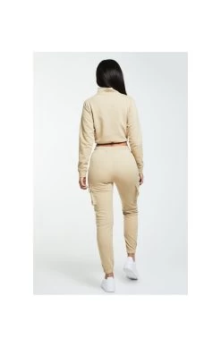 SikSilk Tape Funnel Crop Sweat – Stone & Coral -Style Zone Shop 1579706526 87886300 1168a012 10a6 4a21 9db6 8c70f0c01664