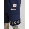 SikSilk Eyelet Panel Relaxed Fit Shorts - Navy Eclipse -Style Zone Shop 1584632588 35121500 55eadd70 177d 40b5 a616 fb3027018ac7