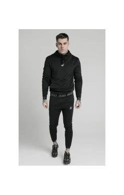 SikSilk Active Muscle Fit Overhead Hoodie - Black -Style Zone Shop 1589205204 84743700 2271e8ef 6593 459d baac b3d44ba02c38