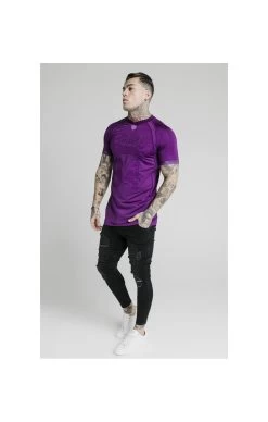 SikSilk Stretch Tee - Purple 12 SikSilk Stretch Tee - Purple -Style Zone Shop 1591705556 90792000 e3b014d4 a512 4a5a 817b 7fc91fcb199d