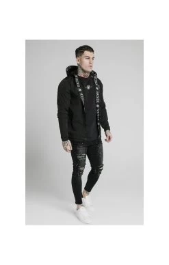 SikSilk Zip Through Windbreaker Jacket - Black -Style Zone Shop 1591777721 86821000 c760e473 be94 4319 9752 b8c8549d6f51