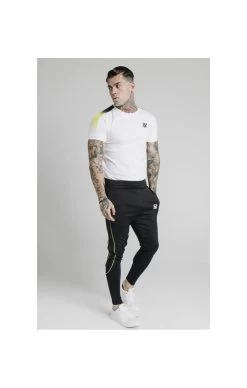SikSilk S/S Fade Panel Tech Tee - White -Style Zone Shop 1592913005 52624800 9664221f d06e 467d b5e1 4df88ba7d758