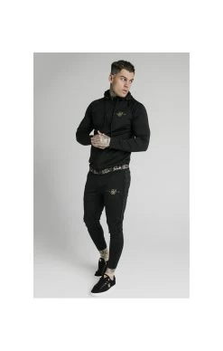 SikSilk Scope Tape Zip Through Hoodie - Black -Style Zone Shop 1595507775 08365700 8a1c4ee8 9d33 4856 8661 7453f3ba92ba