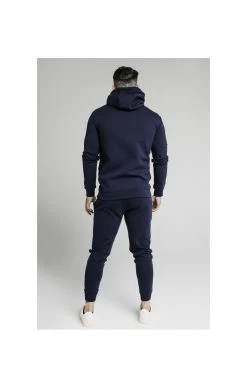 SikSilk Navy Zip Through Muscle Fit Hoodie -Style Zone Shop 1600159256 87915100 316ba43a 7739 40e8 ae83 d035ce73f3e3