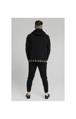 SikSilk Elastic Jacquard Zip Through Hoodie – Black 13 SikSilk Elastic Jacquard Zip Through Hoodie – Black -Style Zone Shop 1601038080 32341800 ab20cef3 b9e1 4113 a66e 3bb7289e8532