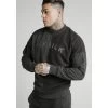 SikSilk Half & Half Crew Sweater – Washed Grey -Style Zone Shop 1601038868 63082500 4a849035 75b1 474d bc96 e6a8725180cd