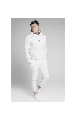 SikSilk Overhead Textured Tape Hoodie - Snow Marl 13 SikSilk Overhead Textured Tape Hoodie - Snow Marl -Style Zone Shop 1601040492 60390500 6c1b4c0f 680c 4223 bcf7 cedfc4115d28