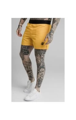 SikSilk Standard Swim Shorts - Yellow