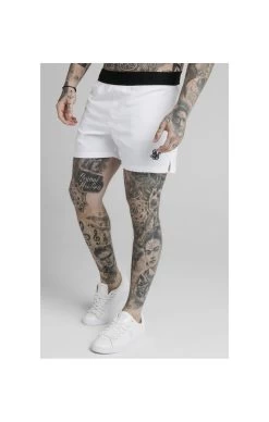 SikSilk Standard Swim Shorts – White
