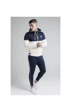 SikSilk Agility Deluxe Zip Through Hoodie - Navy & Off White 10 SikSilk Agility Deluxe Zip Through Hoodie - Navy & Off White -Style Zone Shop 1601896796 72540200 55fa8030 4db5 4c3c a05f 96cf6ed43e33