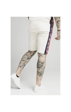 SikSilk Retro Tape Relaxed Shorts - Off White -Style Zone Shop 1602157913 05350000 4a4653e1 138c 48ae 8d2d 3ce17860d886