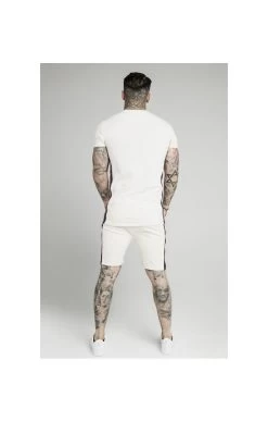 SikSilk Retro Tape Relaxed Shorts - Off White -Style Zone Shop 1602157916 07246600 86c6bb61 6832 4037 b434 b09d32927ebe