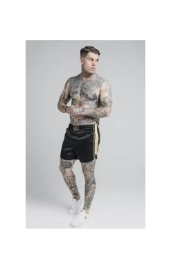 SikSilk Black Satin Short 9 SikSilk Black Satin Short -Style Zone Shop 1602250873 12372700 f4c39cbf c7a8 484e a15b b111df66ca14
