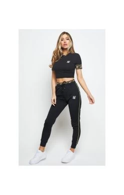 SikSilk Roma Tape Crop Tee – Black -Style Zone Shop 1605264768 43516500 76e10c44 3eb7 4393 9afd bb00ca2daf6d
