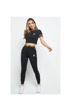 SikSilk Roma Tape Crop Tee – Black -Style Zone Shop 1605264770 93696800 c08fa119 8093 45cb 8f27 7c94ce31b03b