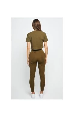 SikSilk Retro Fit Box Tee - Khaki -Style Zone Shop 1606297807 57401600 b2aaf04f aa33 4759 b577 dac60226d822