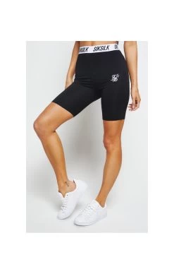 SikSilk Velocity Cycle Shorts - Black