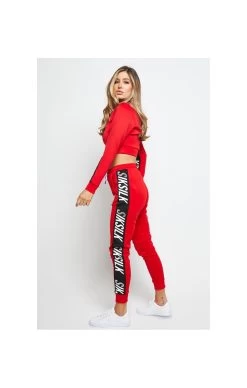SikSilk Chaser Track Pant - Red -Style Zone Shop 1606392366 45133200 2c326e0d 6d7f 4304 a7bc fc4a7cf9c724