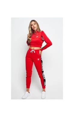 SikSilk Chaser Track Pant - Red -Style Zone Shop 1606392369 06939100 e8f153e3 a762 43c0 91e1 b14b3798066e