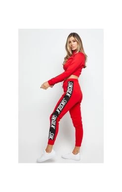 SikSilk Chaser Track Pant - Red -Style Zone Shop 1606392373 19692400 4446a8a6 7e0e 4b8e 91c1 8776d1ebe878