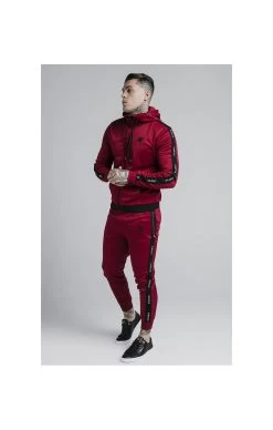 SikSilk Shadow Straight Hem Gym Tee - Deep Red & Black -Style Zone Shop 1607076186 83463400 4eb74ee9 9973 43f8 83ce 3a17058643d6