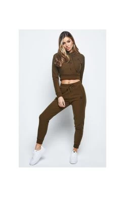 SikSilk Reverse Fleece Joggers - Khaki -Style Zone Shop 1607078715 63447500 e41ca626 a3e9 4fbe 8b01 b12902fe9a3b