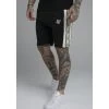 SikSilk Premium Tape Pleated Shorts - Jet Black & Off White -Style Zone Shop 1607355058 03236700 731c6a22 826c 4dd6 bb5f 181f14b43f75