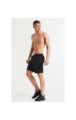 SikSilk Pressure Woven Long Shorts - Black -Style Zone Shop 1608565913 47396000 361ce003 7cbd 4aae b572 59cd4ac3ea9f