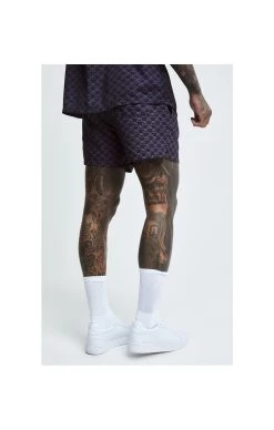 SikSilk Monogram Swim Shorts - Black -Style Zone Shop 1609846303 70628600 4467d1ec 1545 4e01 ad71 b8c59905f2e5
