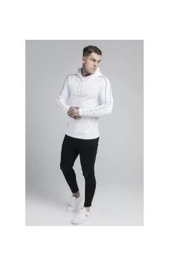 SikSilk Astro Fade Overhead Hoodie - White & Pacific Fade -Style Zone Shop 1610033089 11170700 4cde4124 c5da 4735 aba8 70e45925d65f