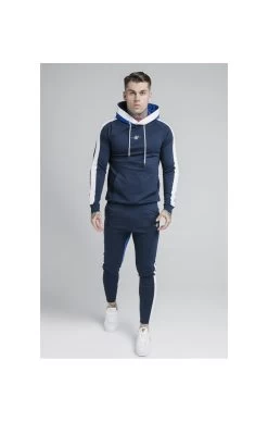 SikSilk Inverse Overhead Tape Hoodie - Navy -Style Zone Shop 1610034500 49640700 4af9fe2f ca89 40b1 9dce 30b00101b380