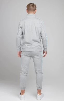 SikSilk Boys Illusive Grey Marl Taped Zip Thru -Style Zone Shop ILK 0853 004 e60b155d f178 45c8 846d 8a6733f32dae
