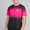 SikSilk Illusive London Tie Dye Fade Tee - Black & Pink -Style Zone Shop ILK 791 005 9df11bf9 0402 460f 924d a00860cbbc61