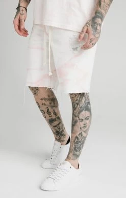 SikSilk Pink Loose Fit Denim Short