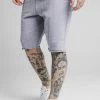 SikSilk Pastel Gym Shorts - Grey -Style Zone Shop SS 17605 1