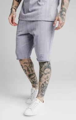 SikSilk Pastel Gym Shorts - Grey