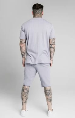 SikSilk Pastel Gym Shorts - Grey -Style Zone Shop SS 17605 5