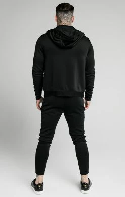 SikSilk Black Fade Zip-Thru Hoodie -Style Zone Shop SS 17963 5