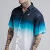 SikSilk Navy Fade Resort Shirt 1 SikSilk Navy Fade Resort Shirt -Style Zone Shop SS 18510 1