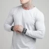 SikSilk Grey Marl Long Sleeve T-Shirt 2 SikSilk Grey Marl Long Sleeve T-Shirt -Style Zone Shop SS 18676 1 12560320 7889 43f9 8e04 53094b059dad