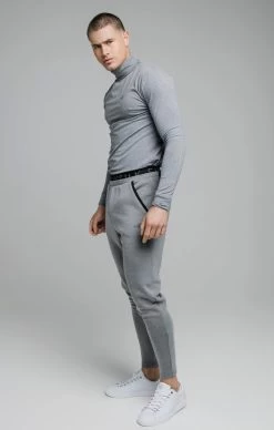 SikSilk Grey Function Sport Track Pant -Style Zone Shop SS 18740 003 9f4d29fd d6c5 404c bc8c fa883a379606