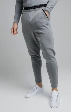 SikSilk Grey Function Sport Track Pant