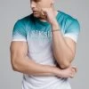 SikSilk Teal Embroidered Muscle Fit T-Shirt -Style Zone Shop SS 18807 SS 19655 007 20e9bf5d 87ba 40a4 8da9 c842f819c366