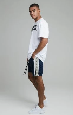SikSilk Navy Cali Tape Short -Style Zone Shop SS 18811 004 b97a93c9 f678 43d3 b4f2 cfd1ffffdc4c