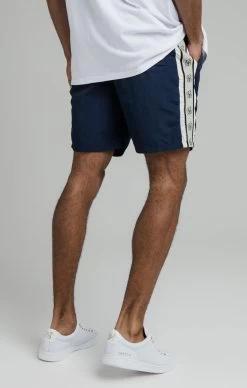 SikSilk Navy Cali Tape Short -Style Zone Shop SS 18811 019 64d7ab8d c490 470d aa54 83fce87d4ccd